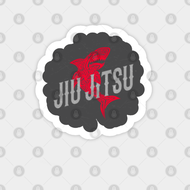Jiu Jitsu Shark Power, BJJ, mma Jiu Jitsu Training Sticker TeePublic